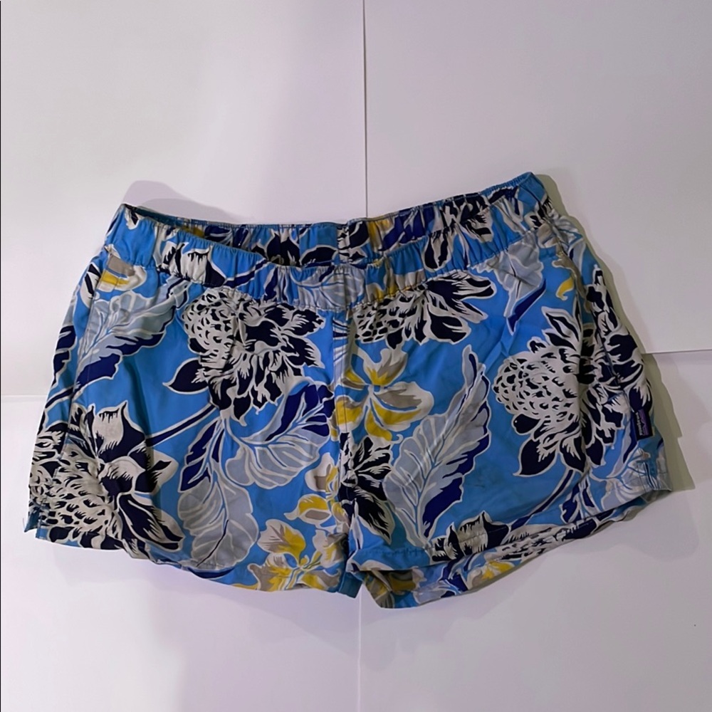 Floral Blue Women's Shorts
